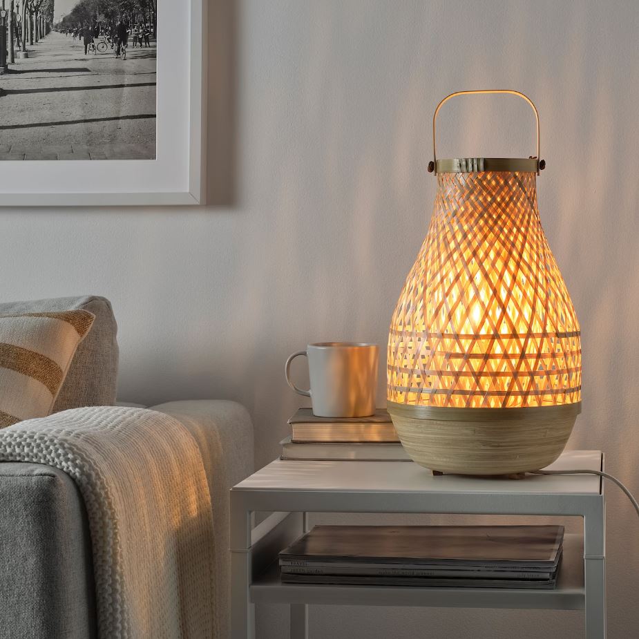 IKEA Bamboo Table Lamp