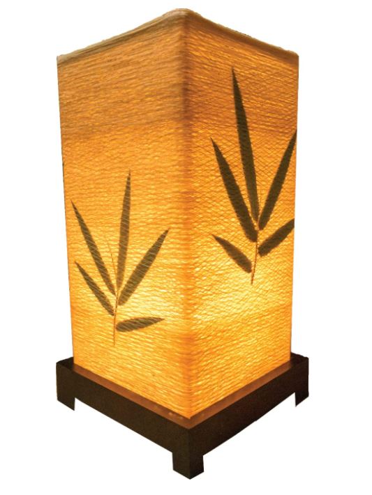 Japanese Lantern Bedside Bamboo Lamp