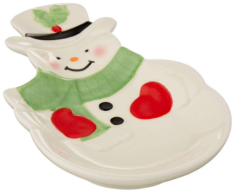 Lenox Holiday Snowman Spoon Rest