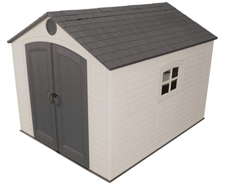 Outdoor Storage Shed With Windows