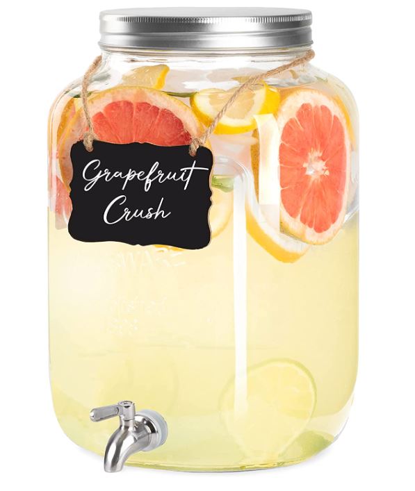 Outdoor Glass Beverage Dispenser