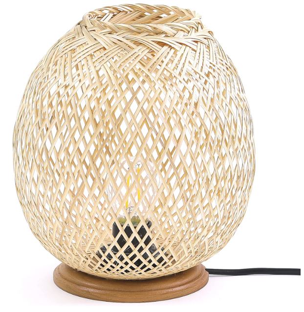 Handmade BoHo Lamp Rattan