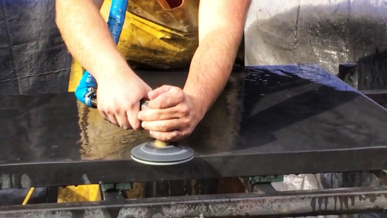 Polishing Concrete Countertop