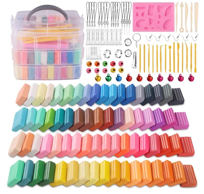 Polymer Clay DeeCoo 70 Colors