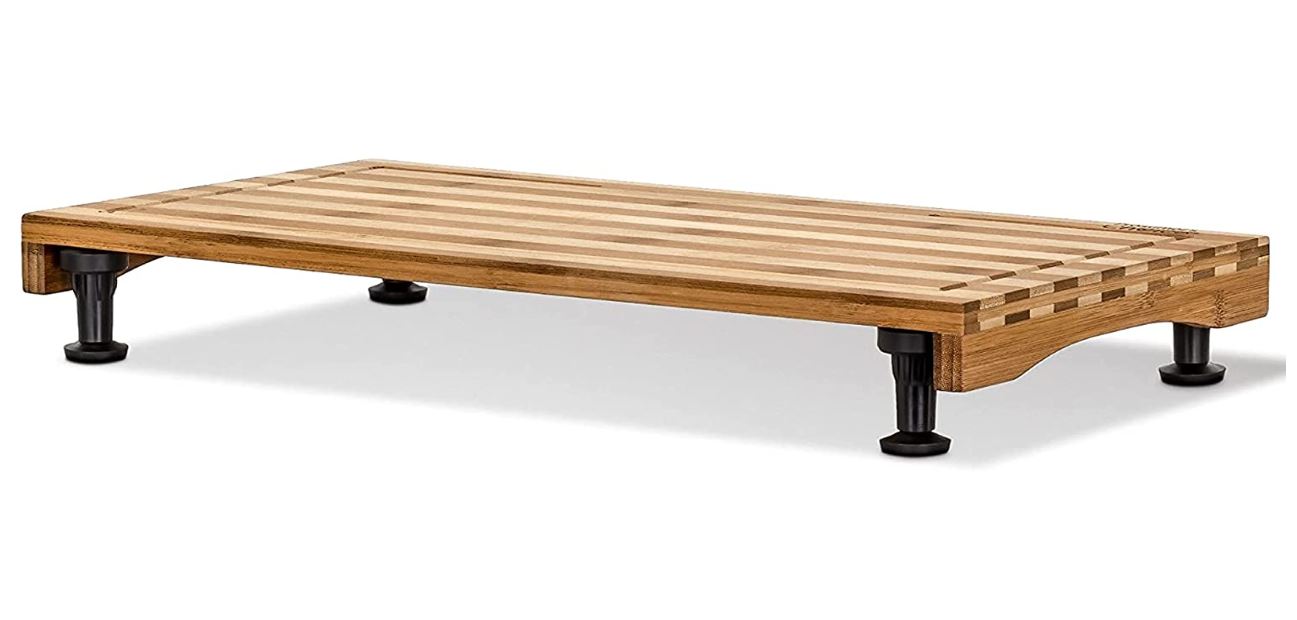 Bamboo Cutting Board and Stove Cover