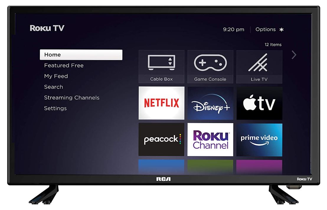 RCA 24 Inch Flat Screen 720p TV