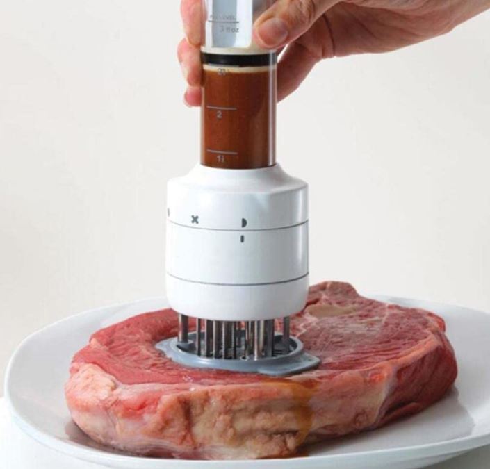 Meat Injector and Marinating Tool