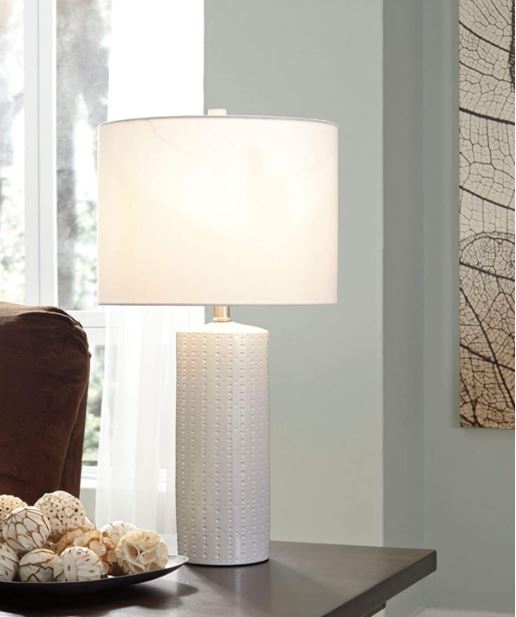 Textured Ceramic Lamp