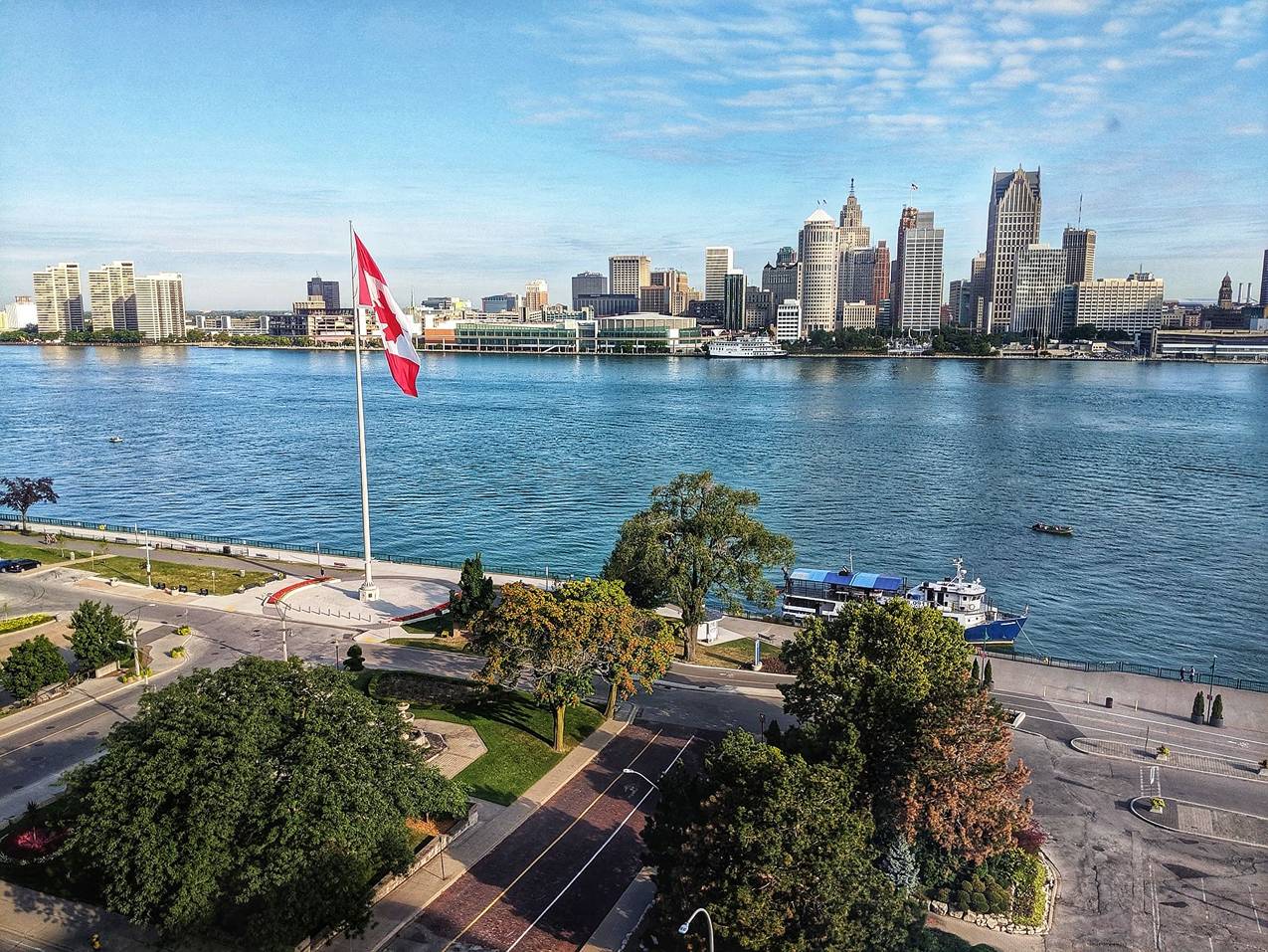 Windsor Ontario Canada Skyline