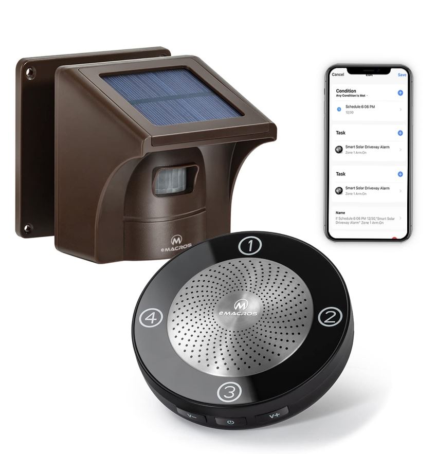 eMARCOS Half a Mile Long Range Driveway Alarm With Sensor