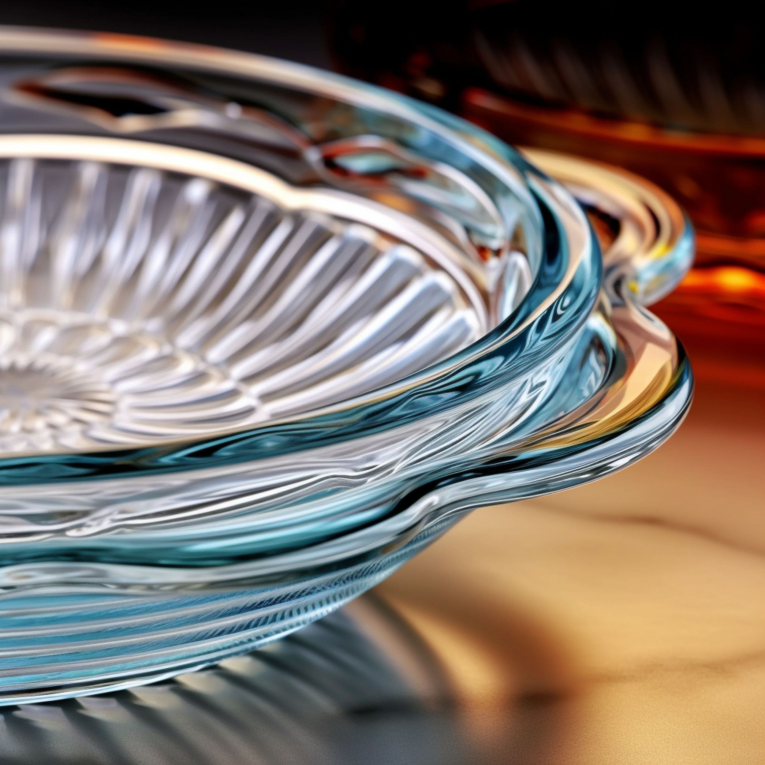 Handle of Glass Bakeware