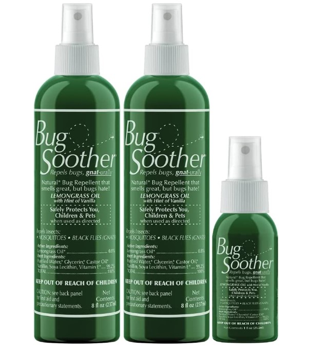 Bug Soother Spray Natural Good for Insects and Gnats