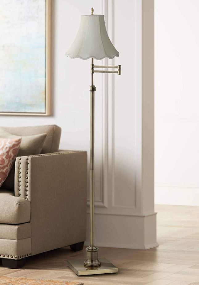 Creme Small Scallop Bell Shaped Shade