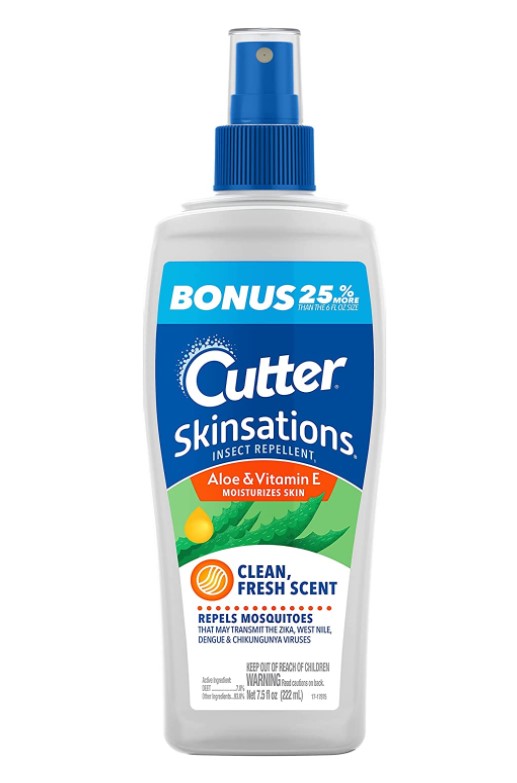 Cutter Skinsations Insect Repellent for Mosquitos