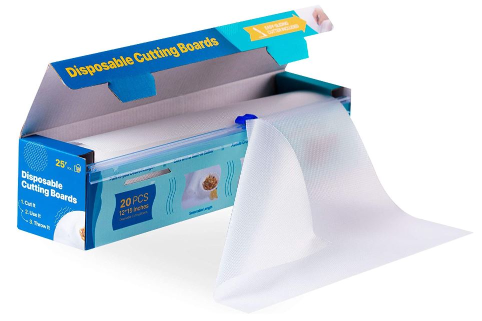 Plastic Disposable Cutting Board for Kitchen and Outdoors