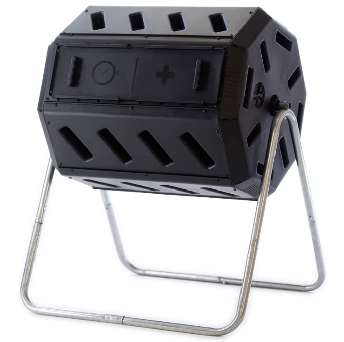 Dual Chamber Tumbling Composter