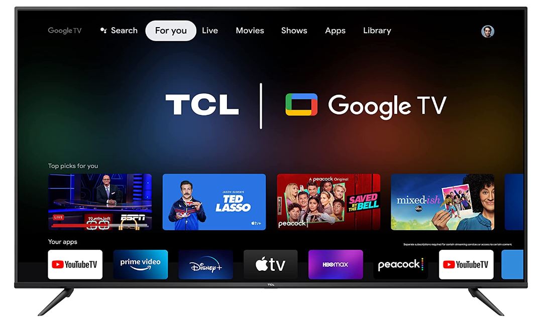 TCL 75 Inch Class 4 Series 4K Google Smart TV