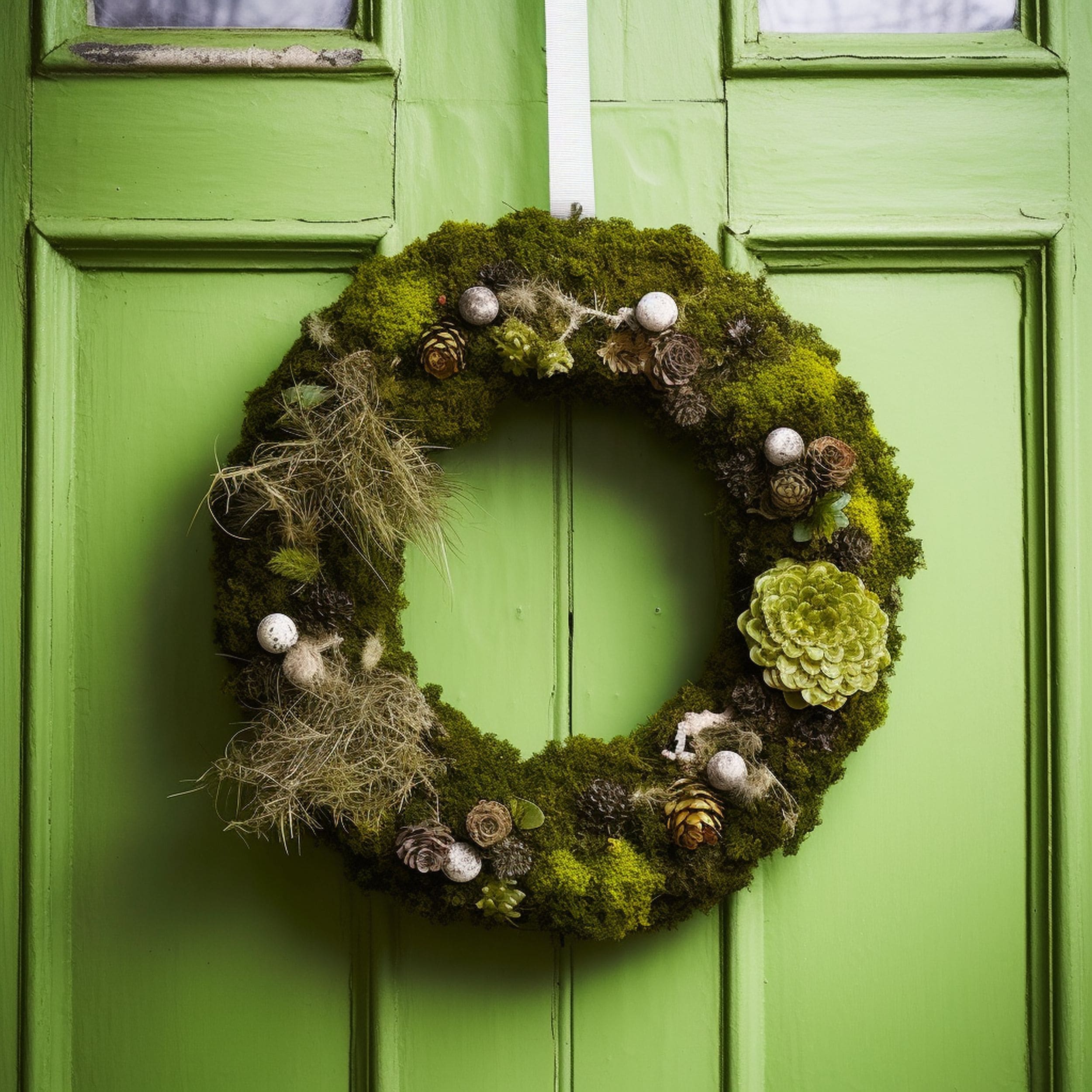 Moss Summer Wreath