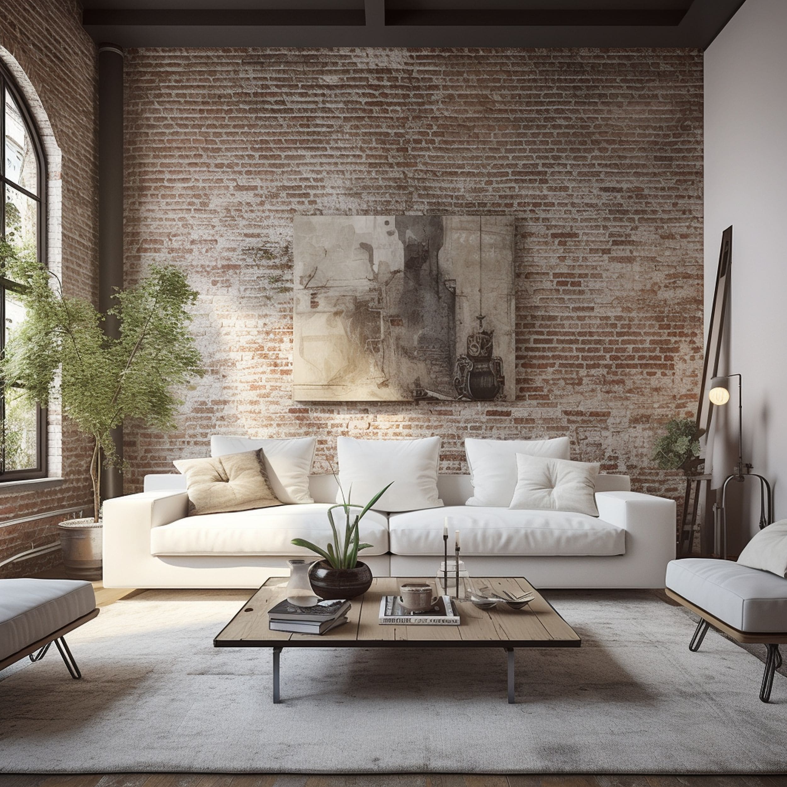 Industrial Style Living Room