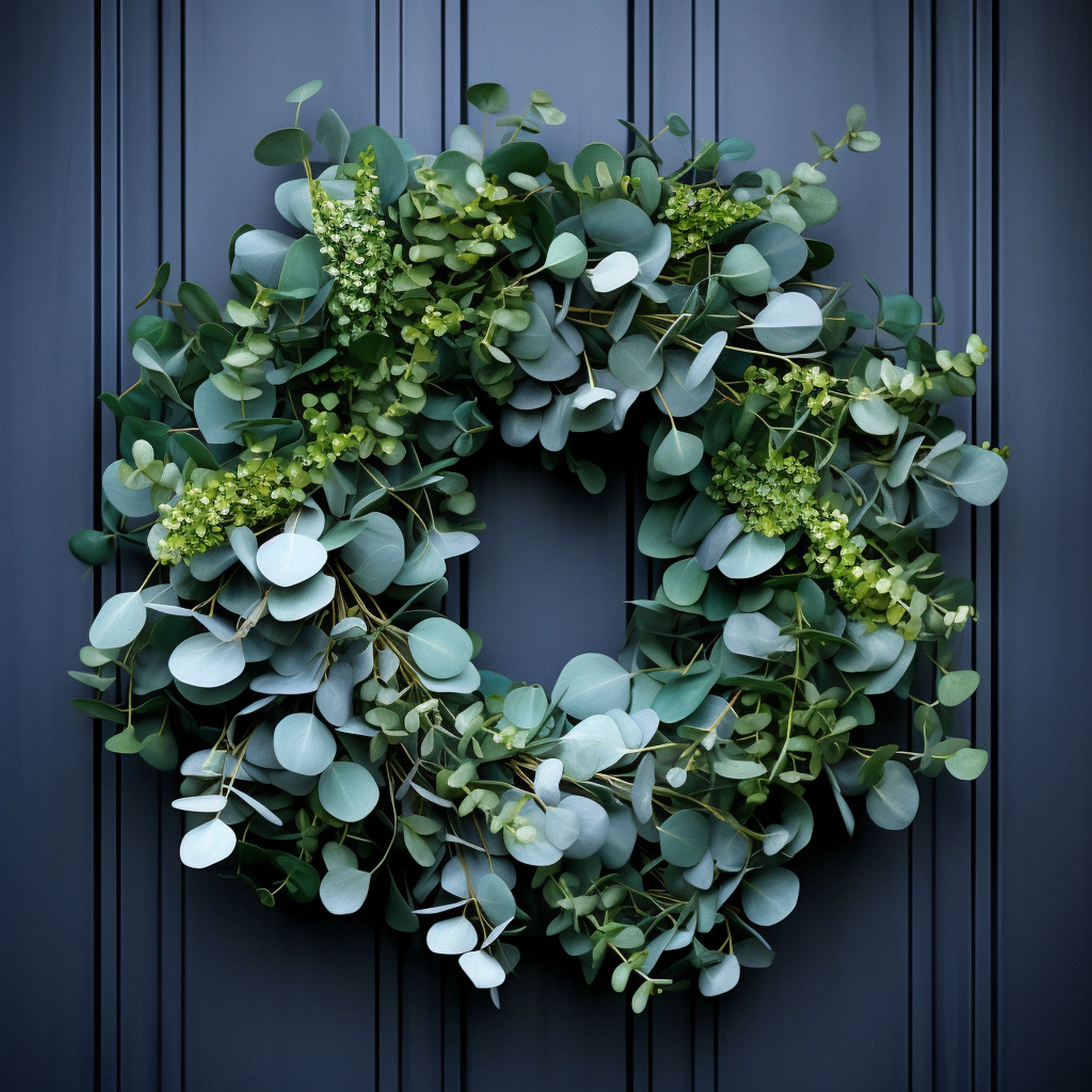 Eucalyptus Leaves Summer Wreath