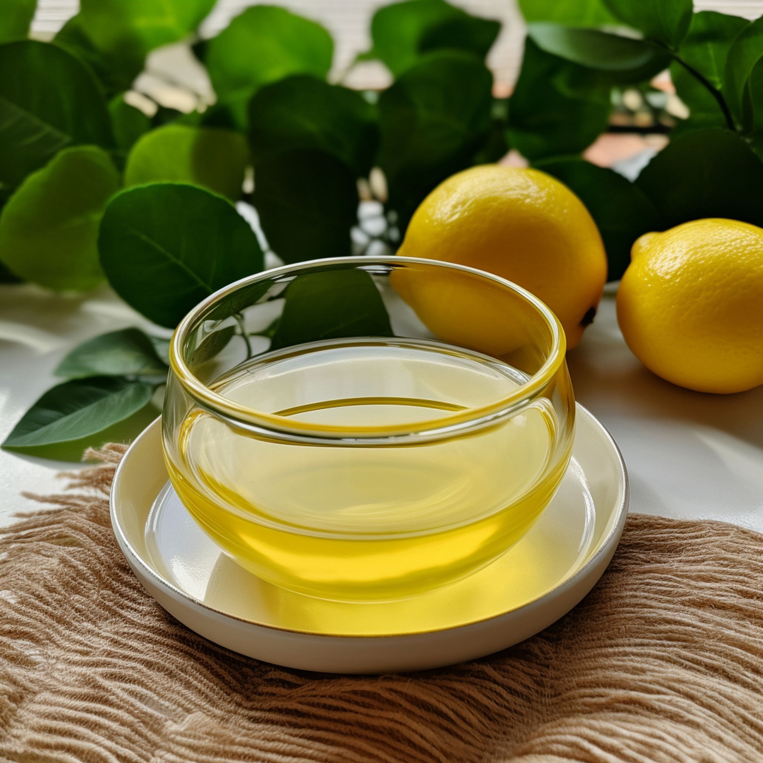 Lemon Juice With Lemons