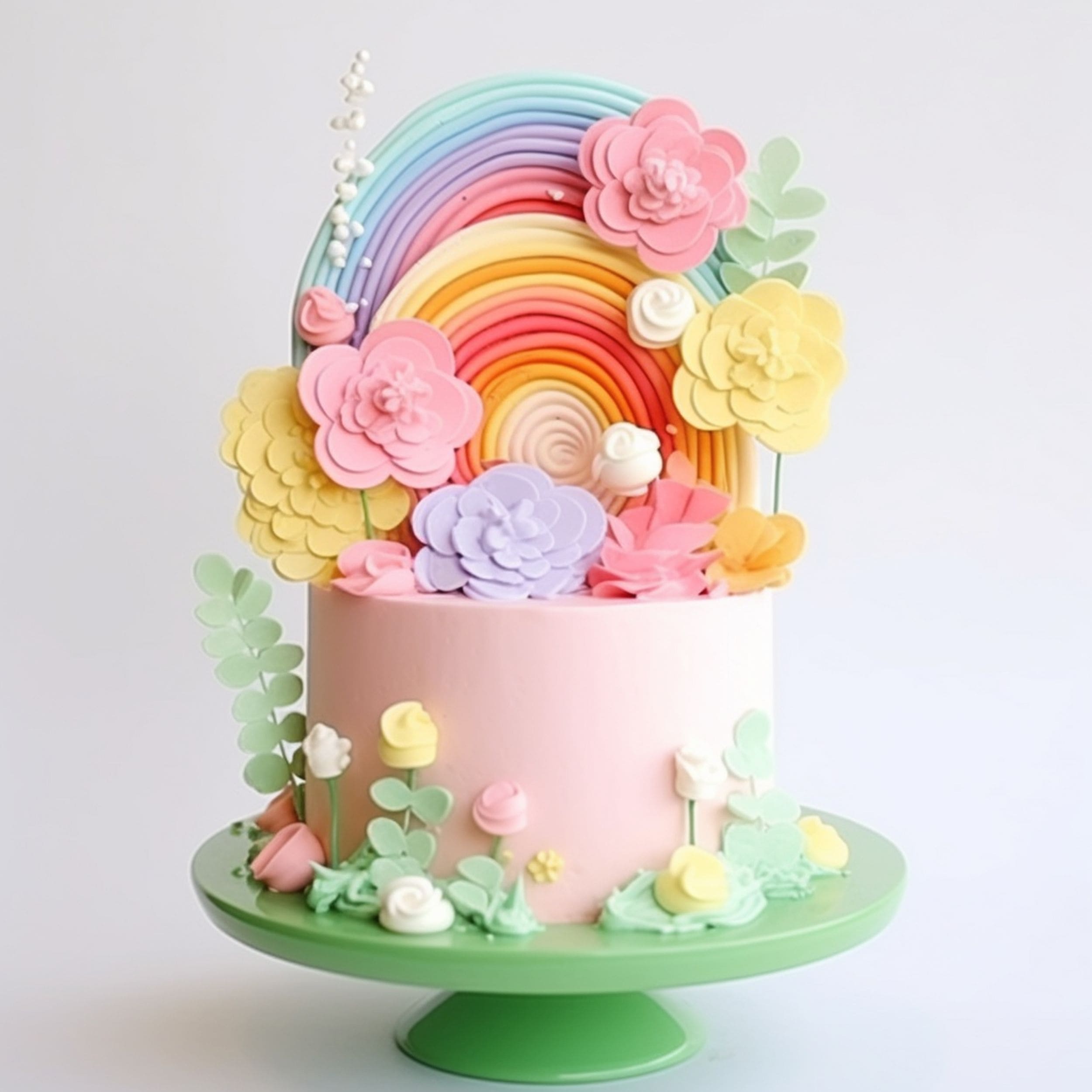 Rainbow Cake Topper