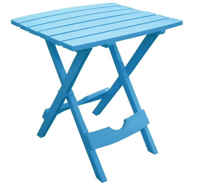 Blue Patio Table