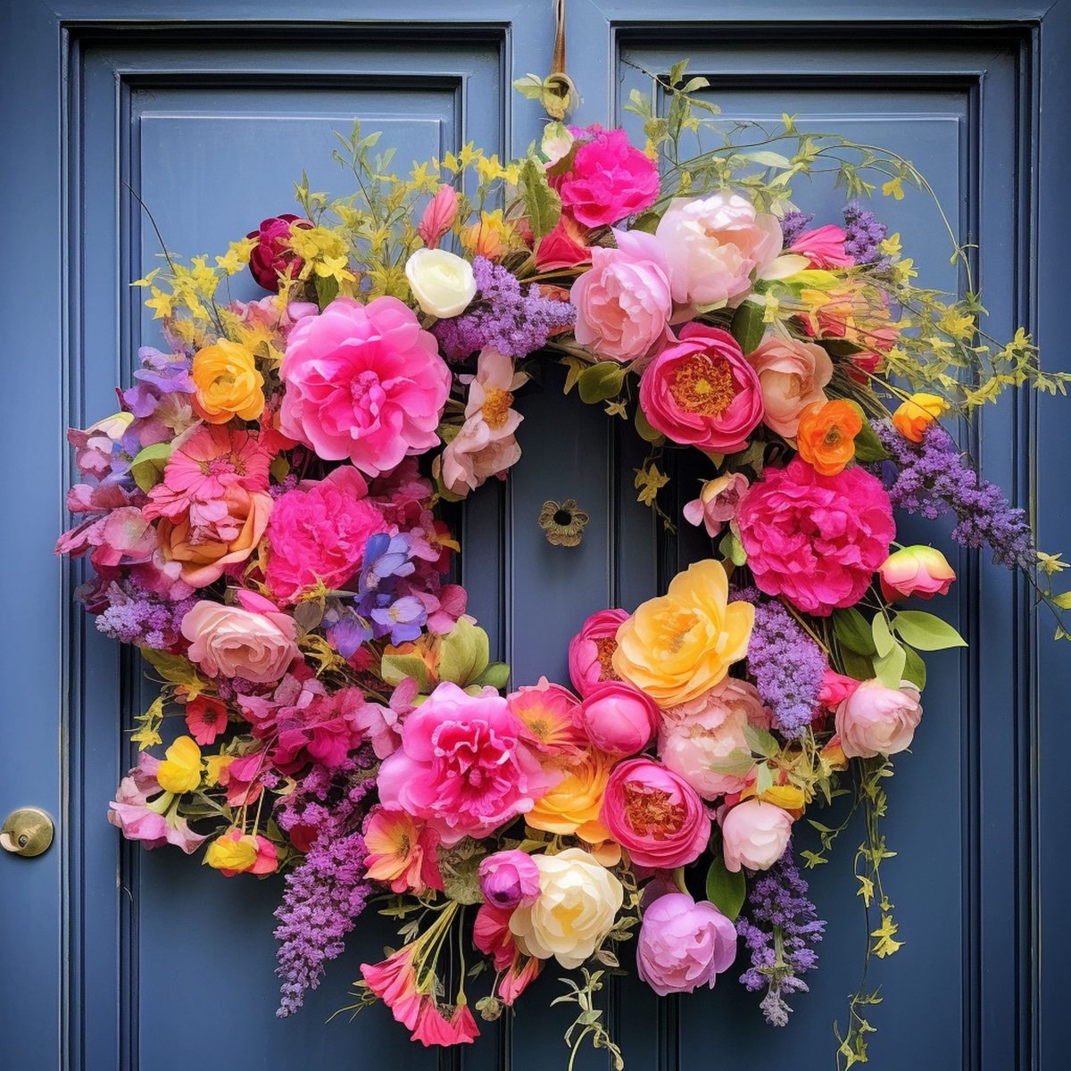 21 Summer Wreaths to Beautify Your Home and Front Door
