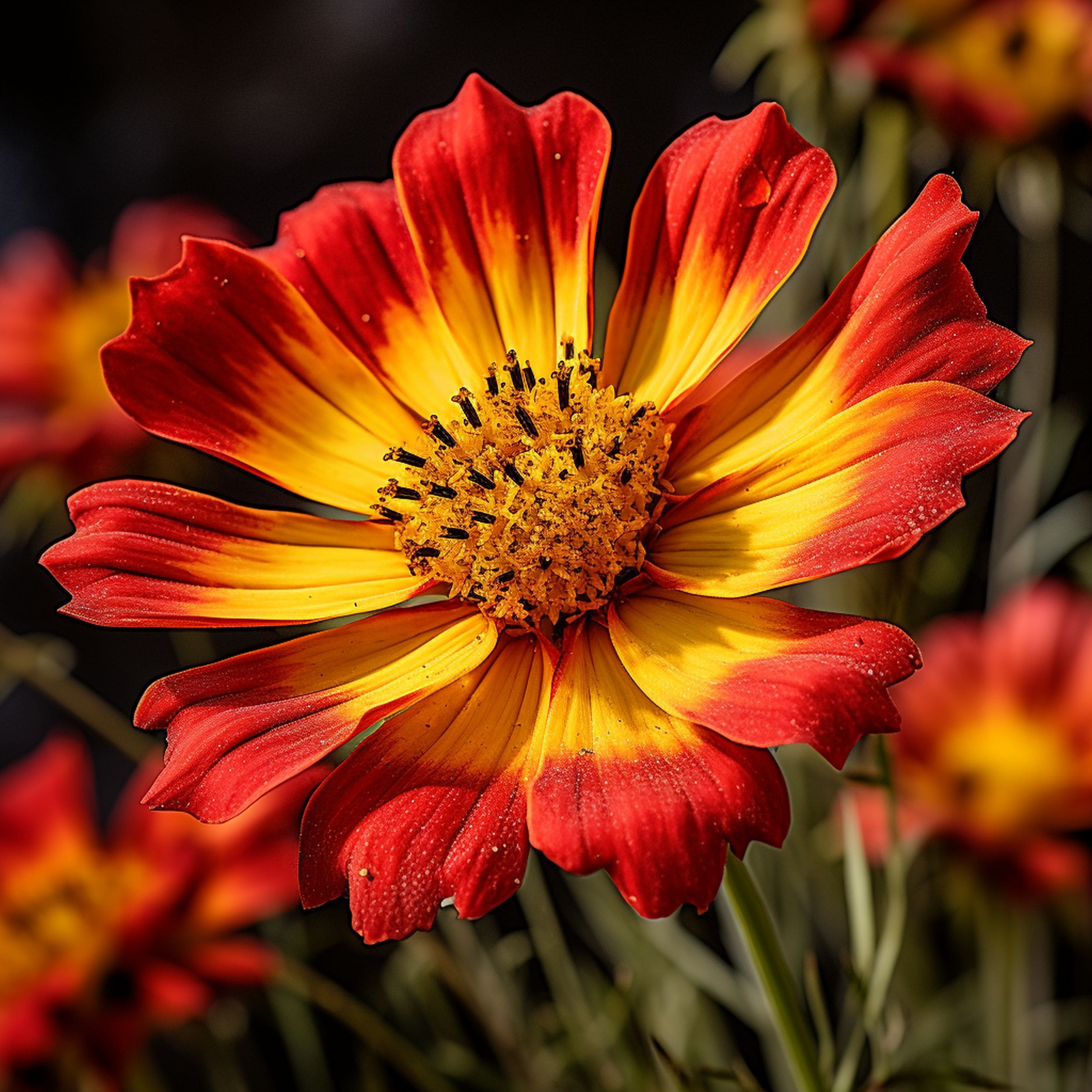 Close up of Coreopsis Plant