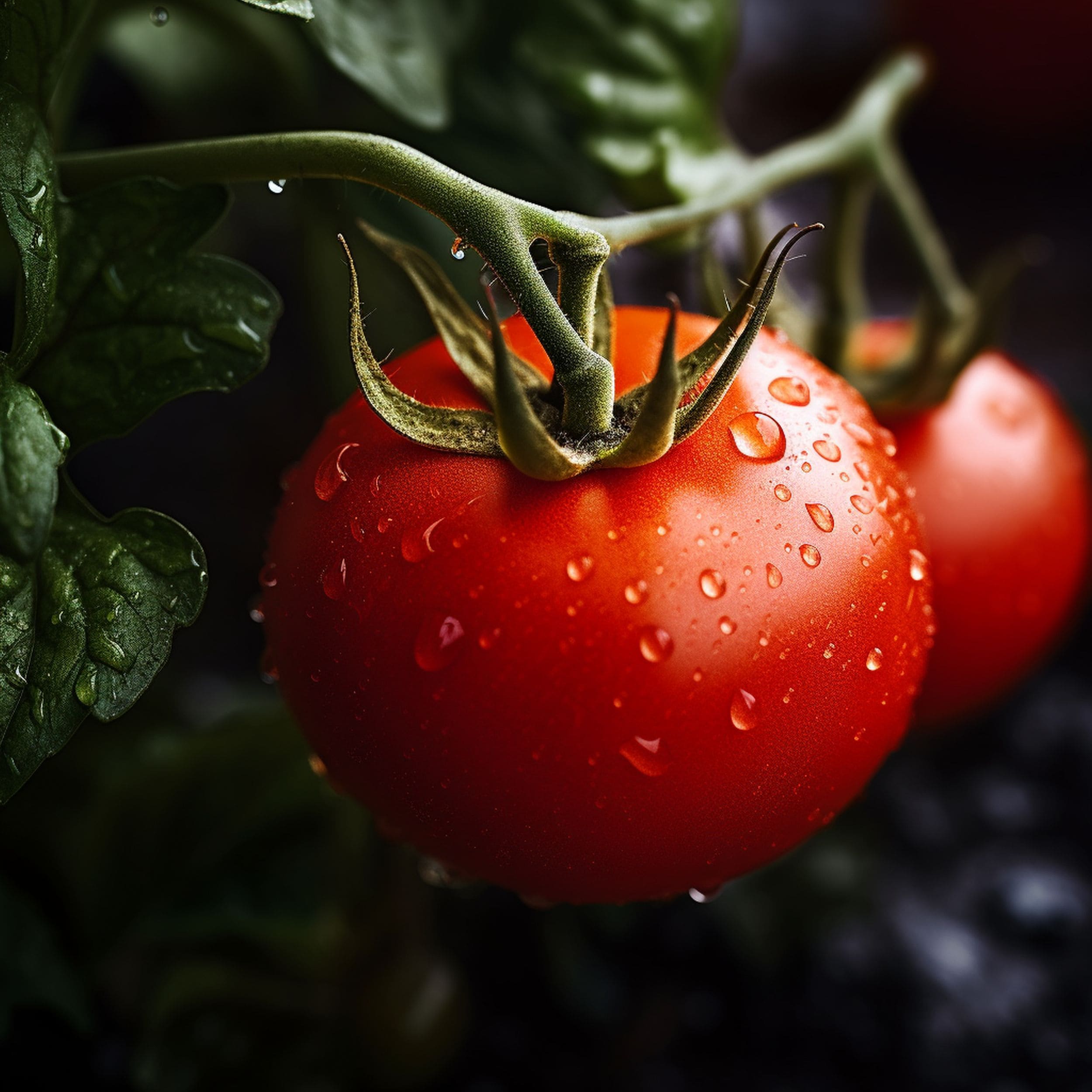 Close up of Tomato Plant