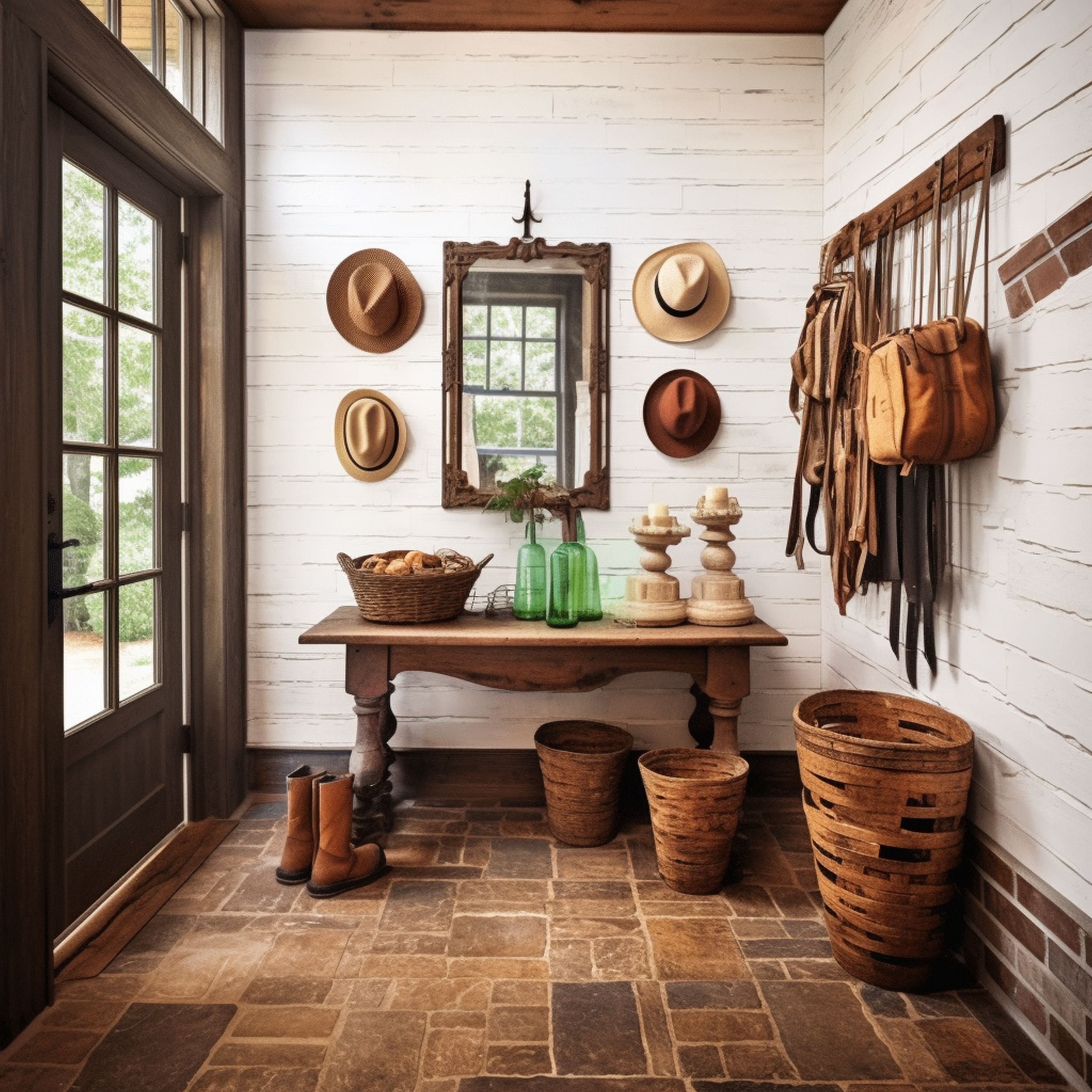 Rustic Entryway Design