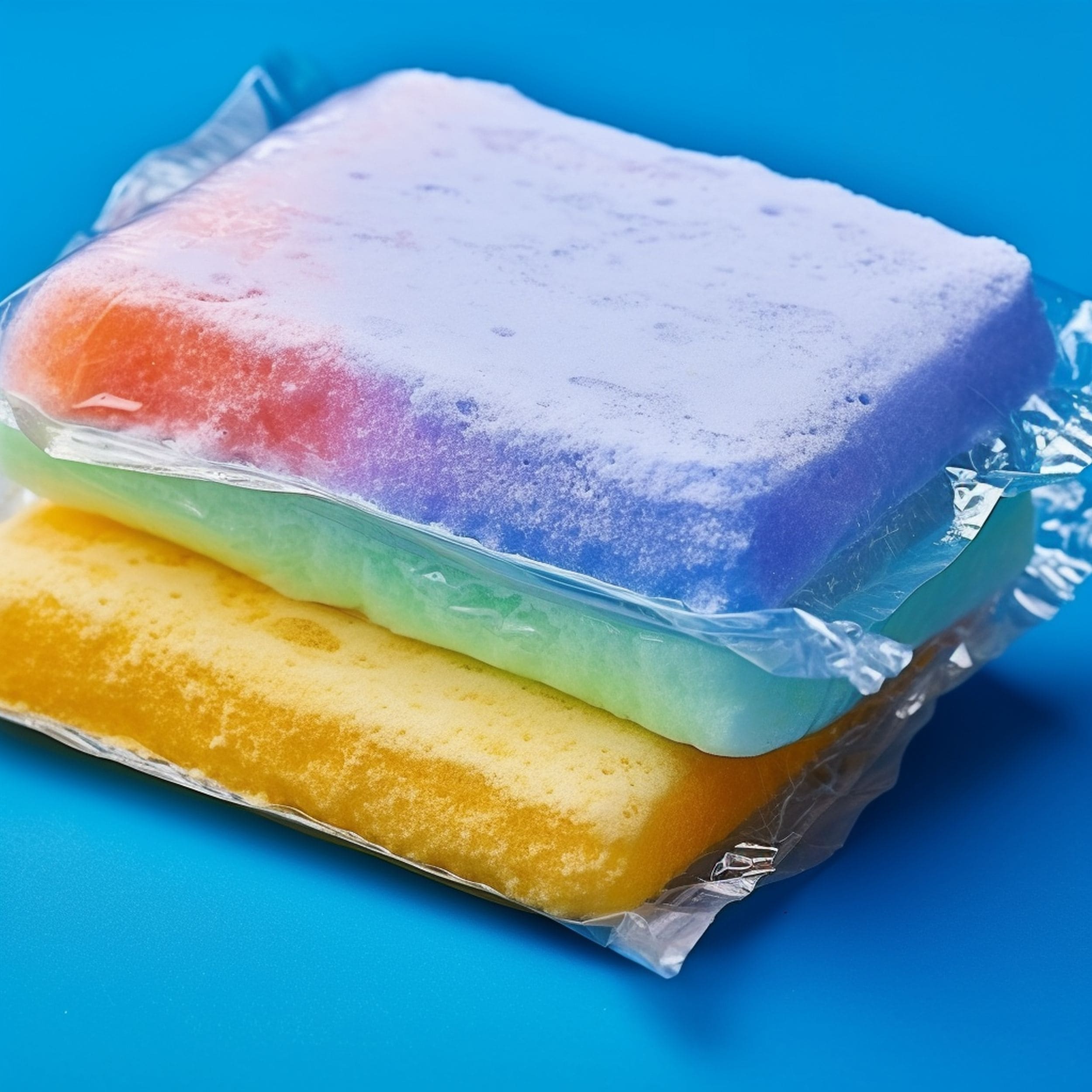 Old Sponges Reused As Ice Packs