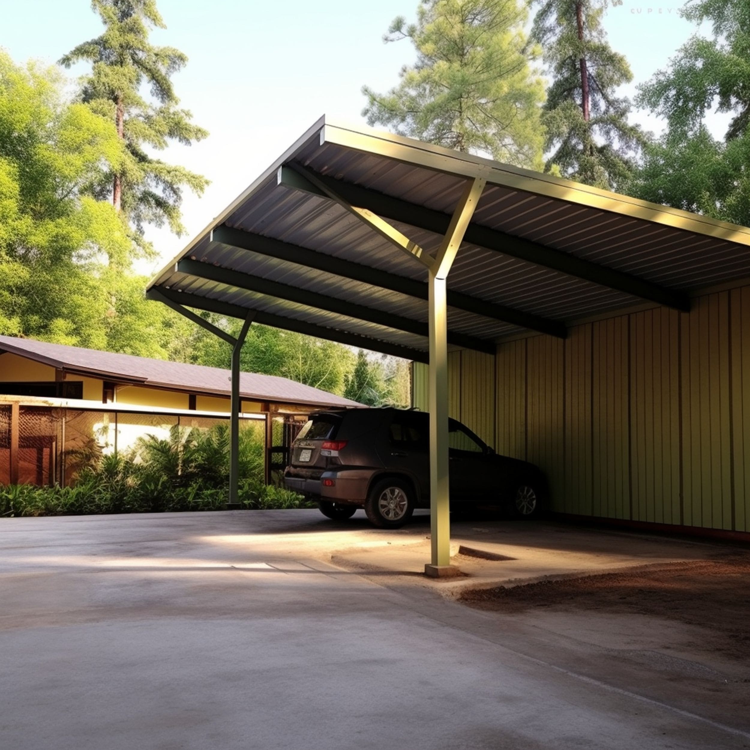 Tall Carport Suitable for RVs