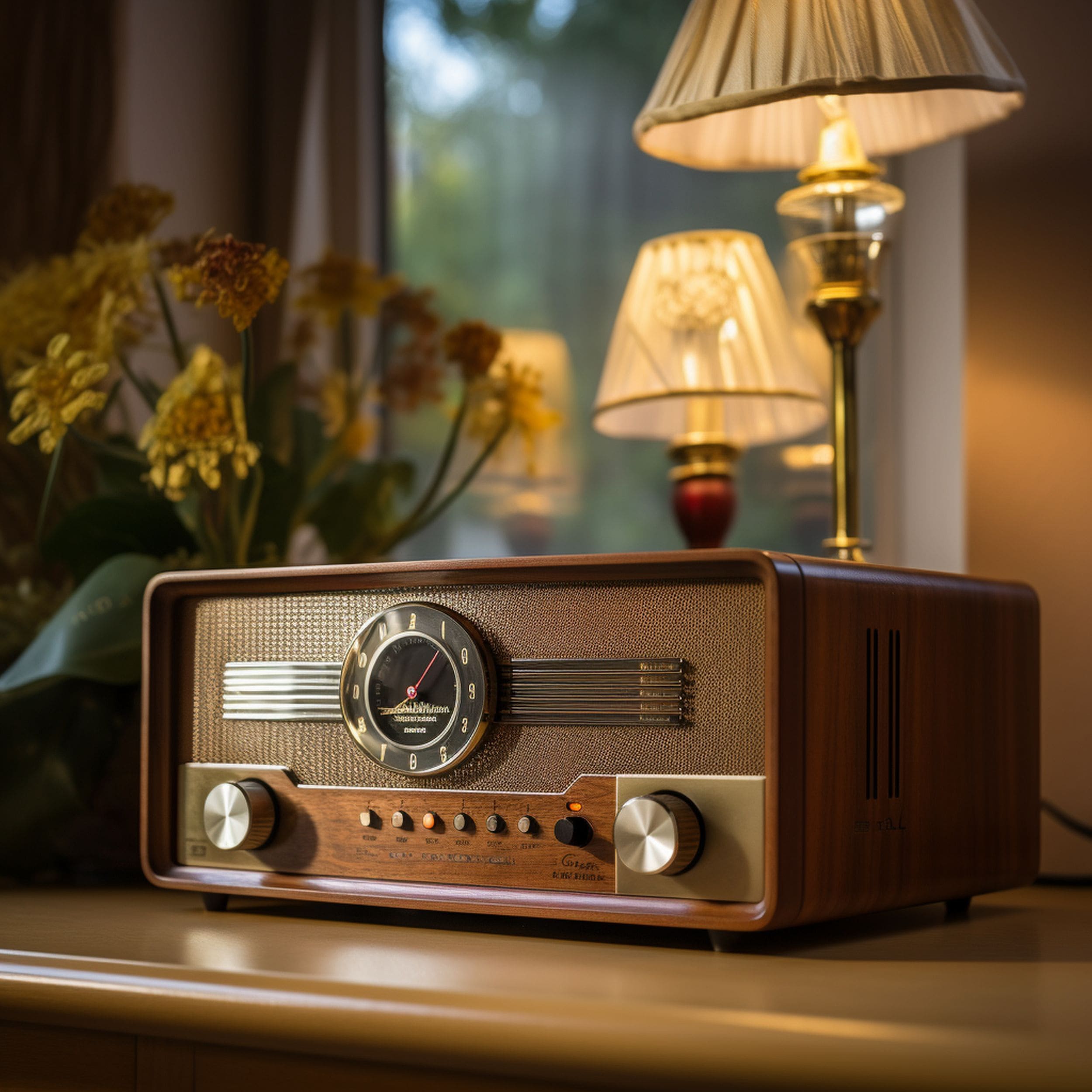 Classic Radio on Table