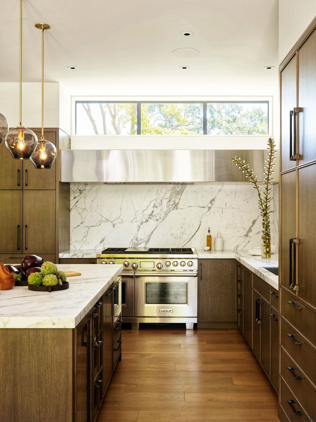 Clerestory Windows in a Kitchen