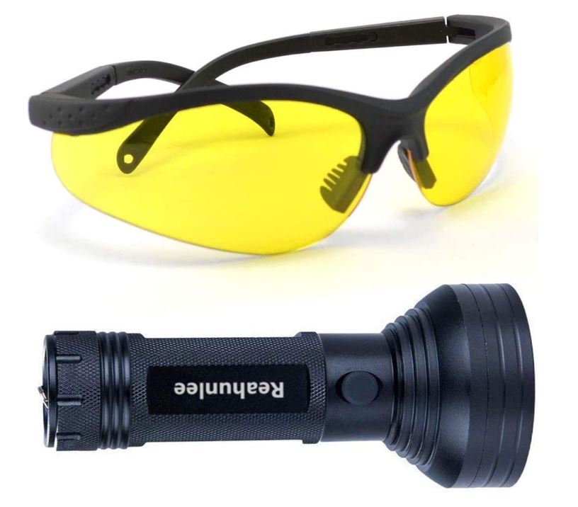 Auto AC Leak Detector Tool Flashlight