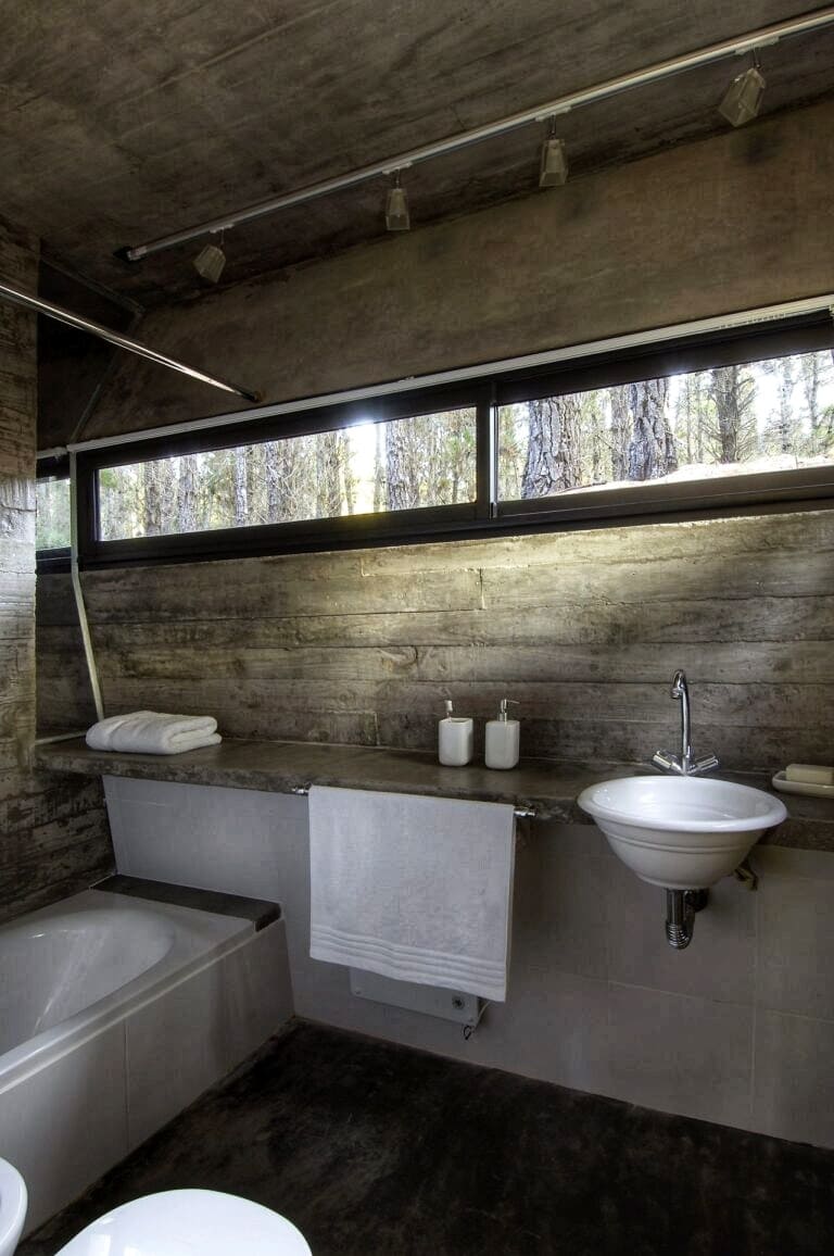 Clerestory Windows in a Bathroom