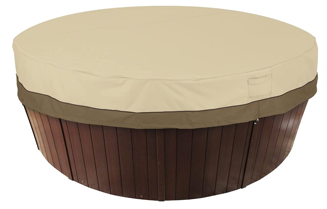 Veranda Water Resistant Round Hot Tub Cover