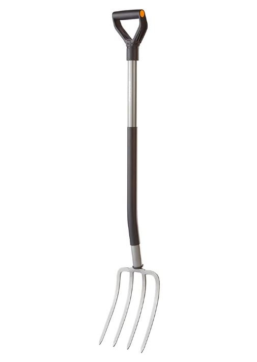 Fiskars Ergo D Handle Steel Garden Fork