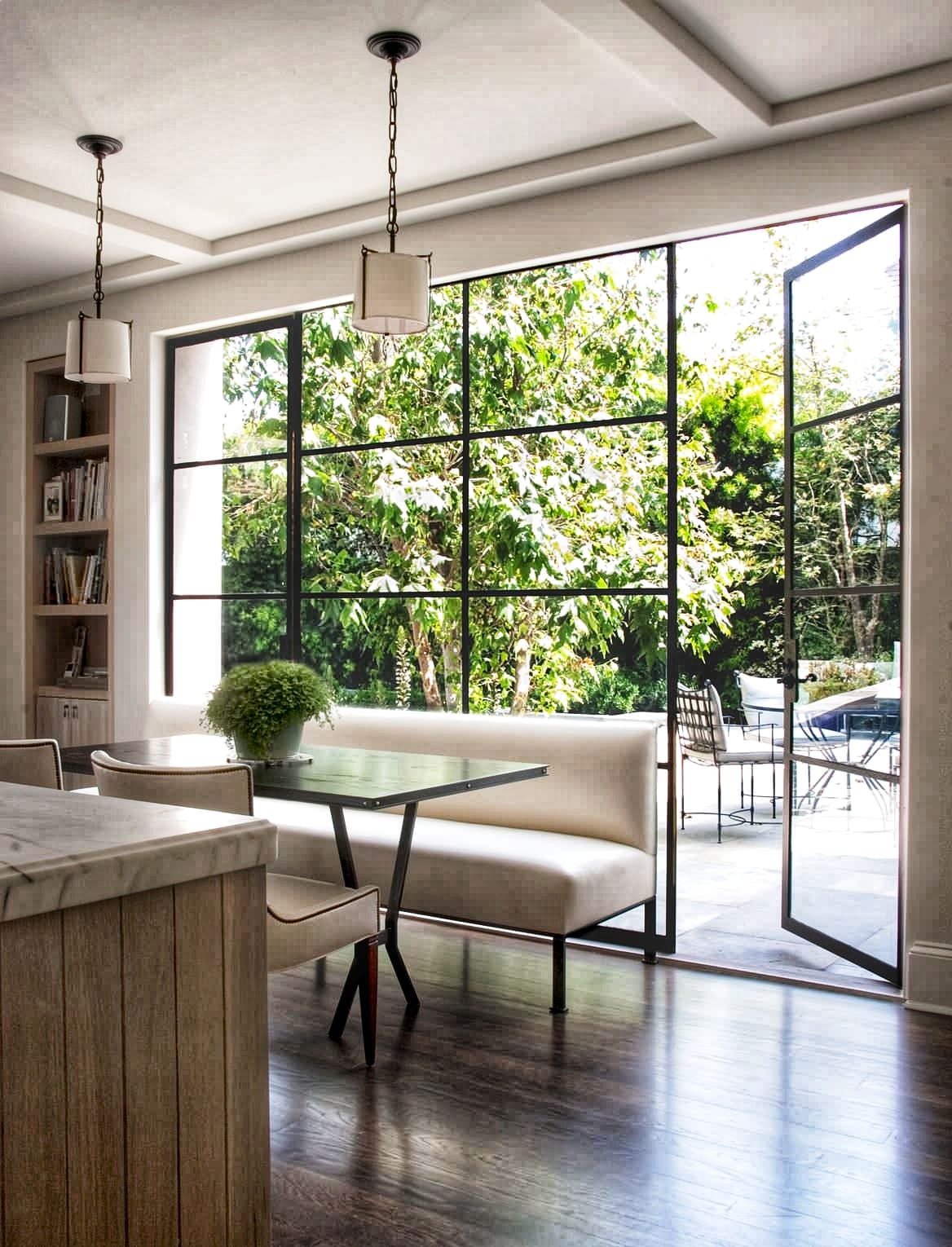 Hinged Single Glass Doors