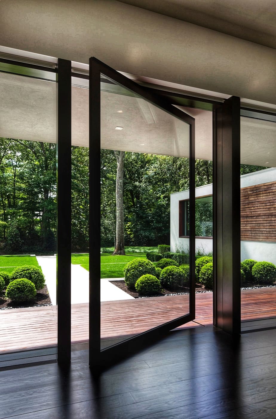 Pivot Glass Doors