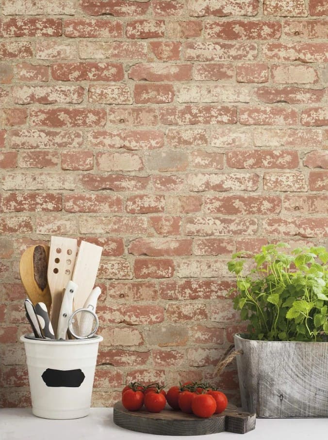Removable Brick Wallpaper