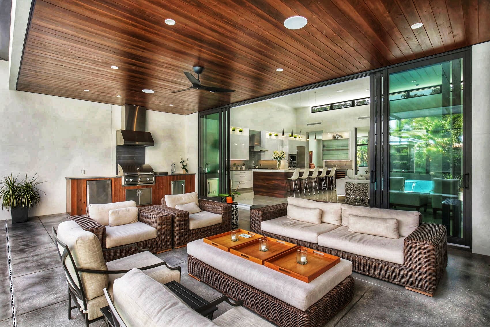 Stacking Glass Doors