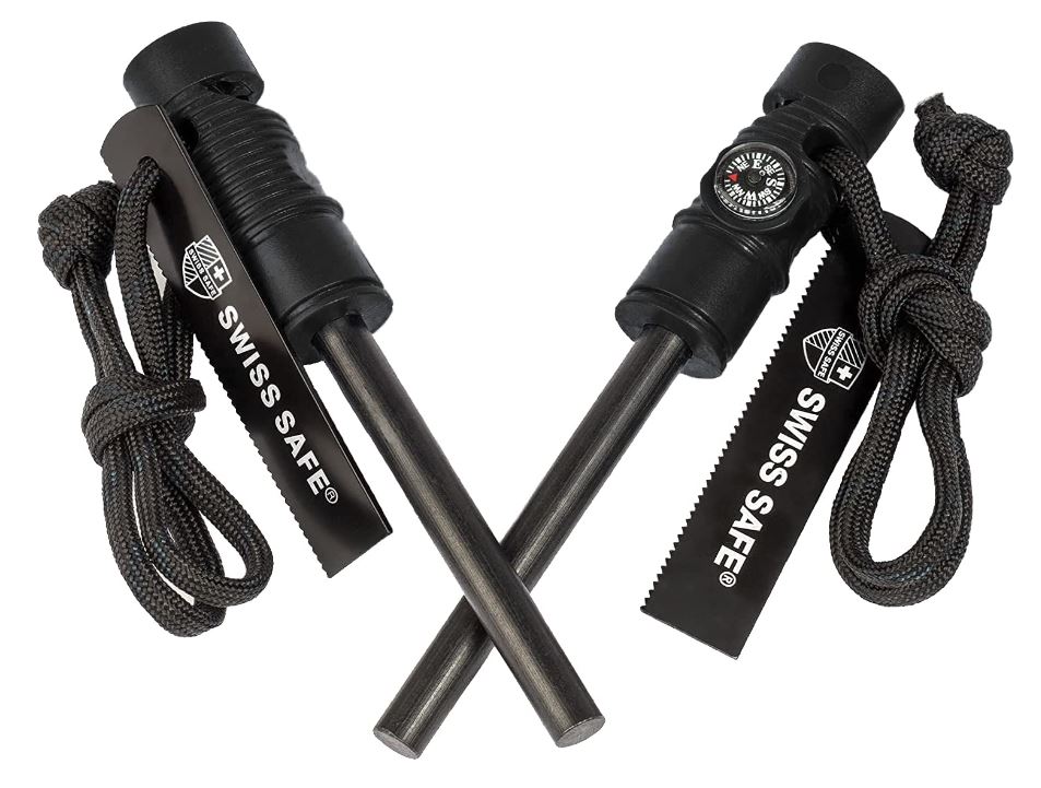 Fire Starter With Compass