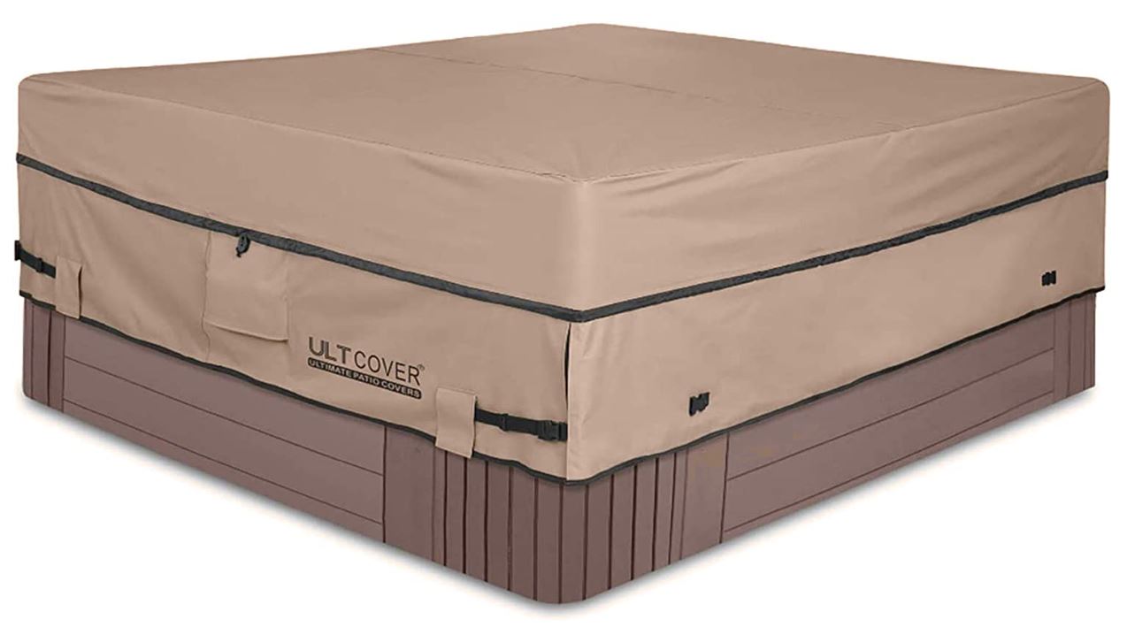 Waterproof Polyester Square Hot Tub Cover