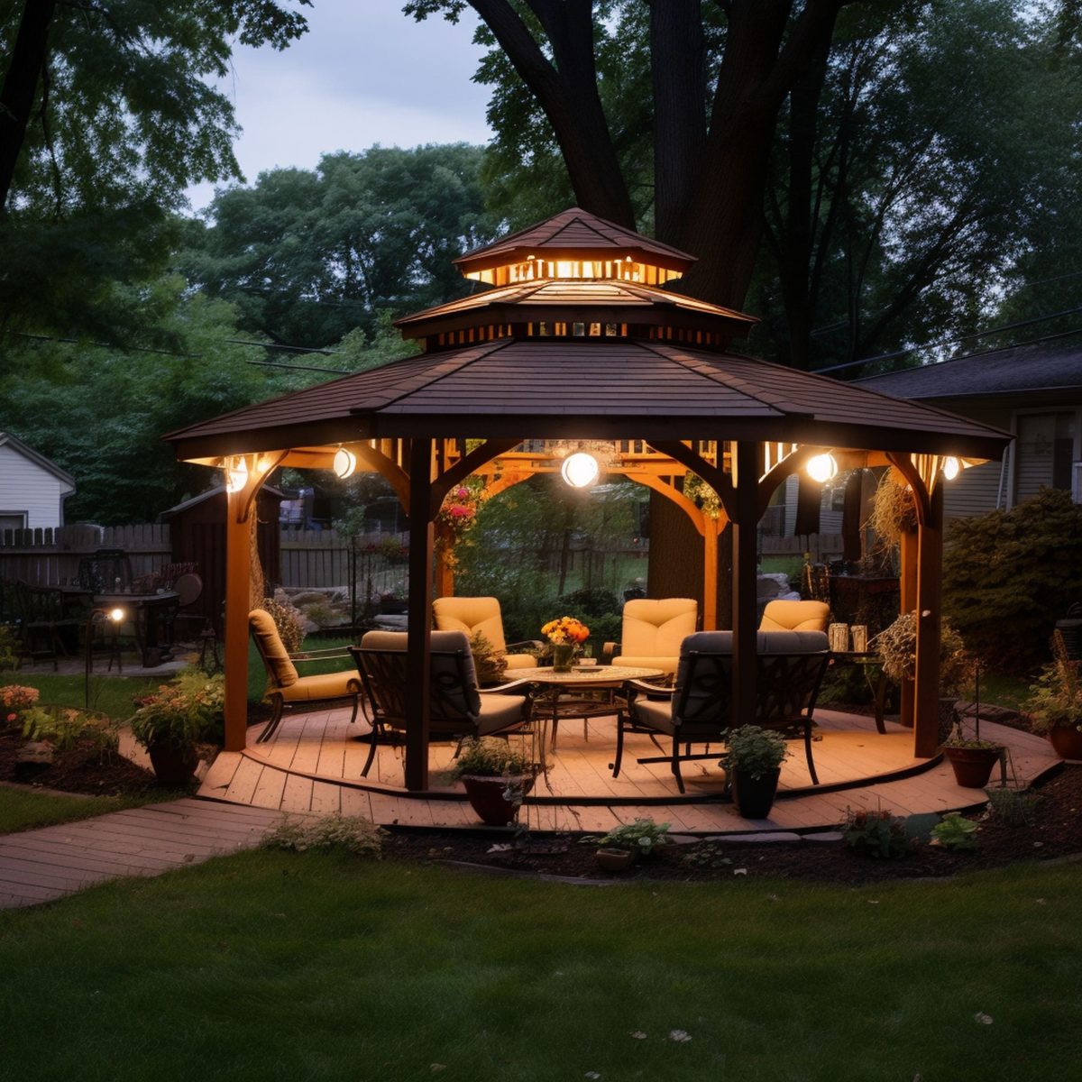 The 6 Best Areas to Place a Gazebo in Your Garden/Yard