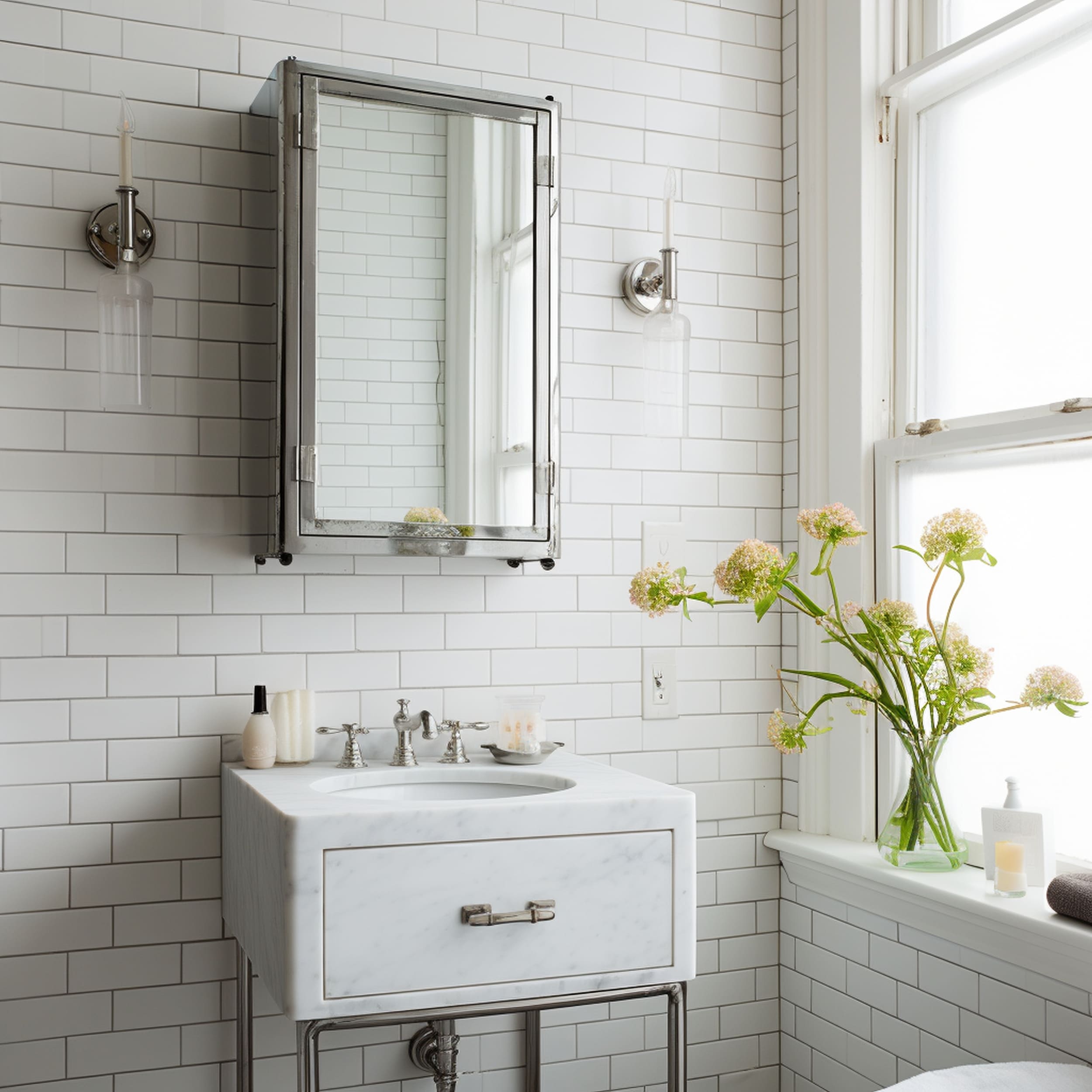 Industrial Style Medicine Cabinet