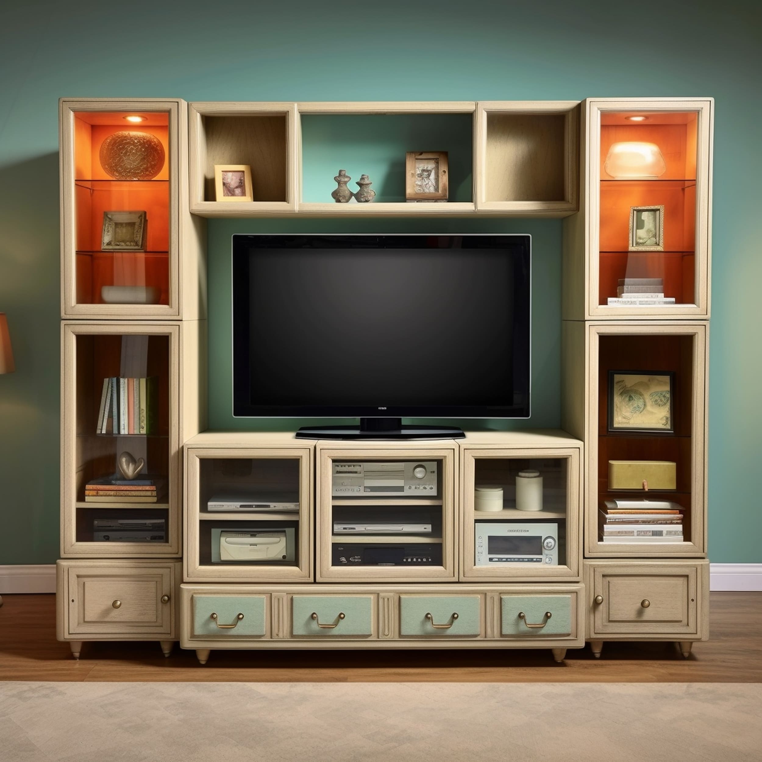 Entertainment Center TV Cabinet