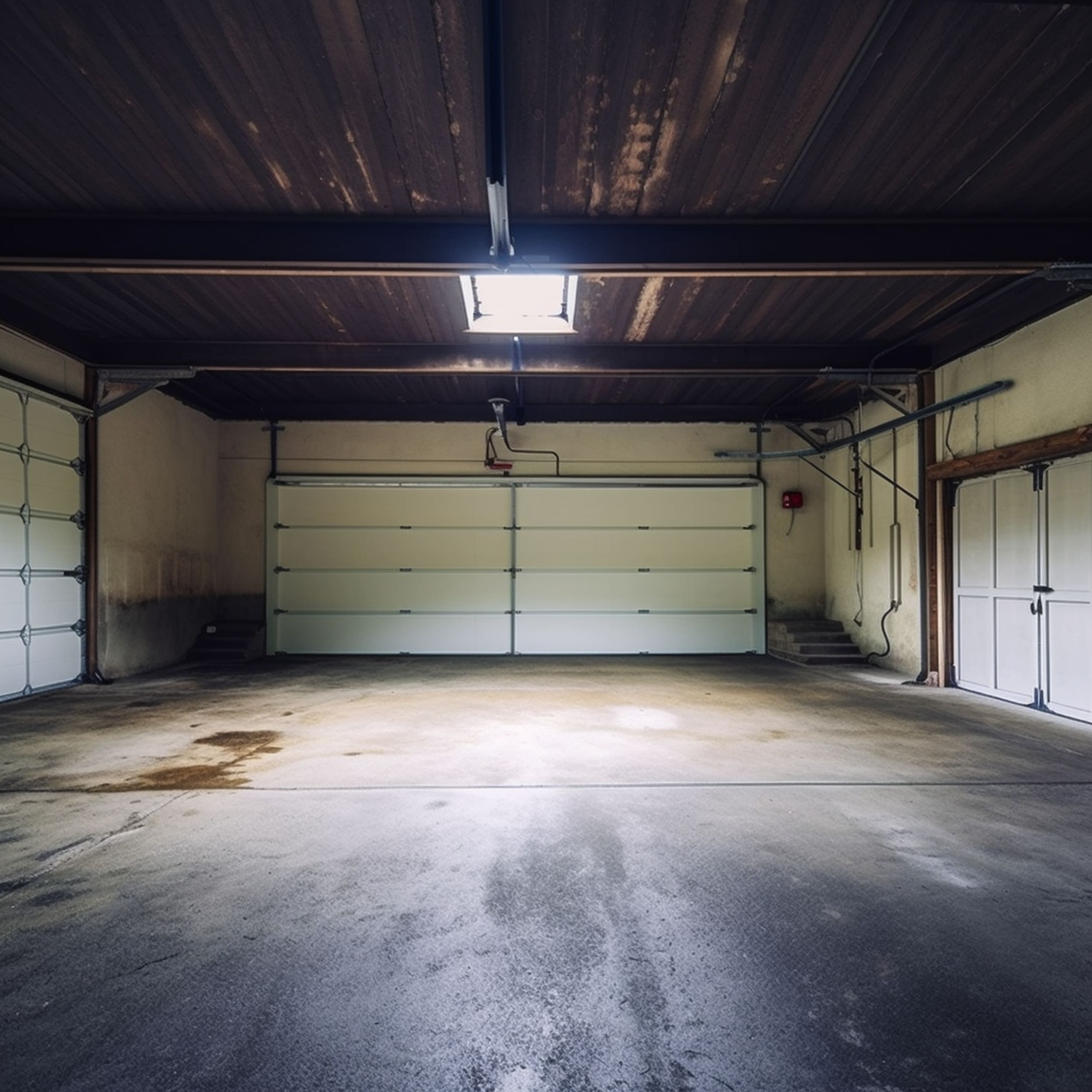 Garage That Needs Repainting