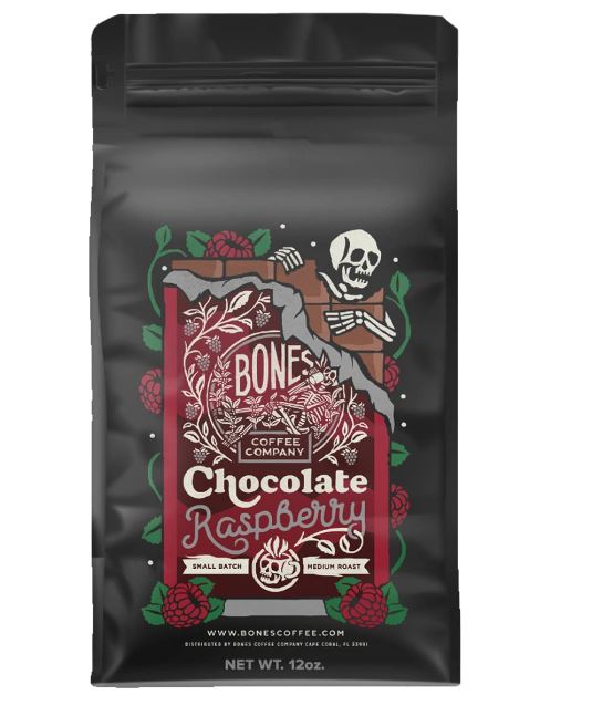 Bones Coffee Company Chocolate Raspberry Flavored